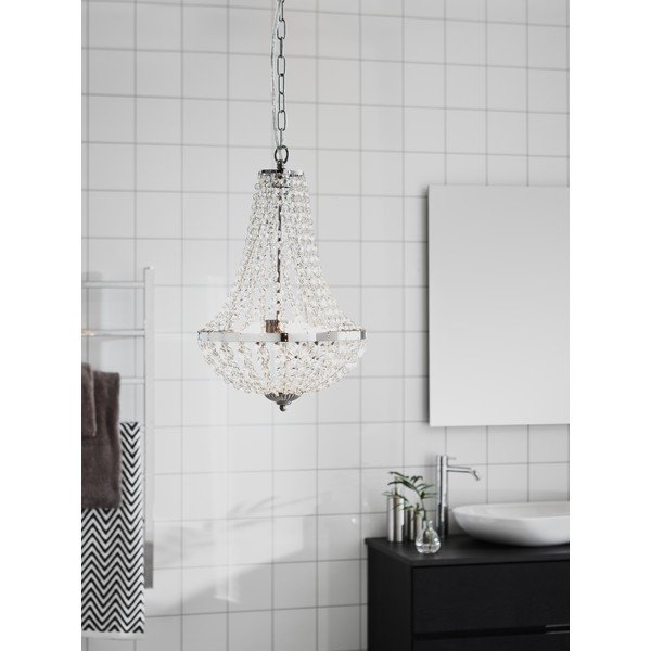 Lampa wisząca w kolorze srebra ø 30 cm Gränsö – Markslöjd-image-1