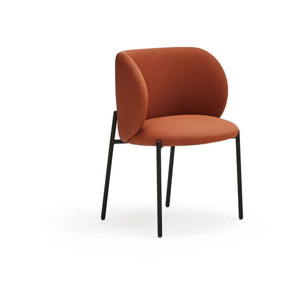 Pomarańczowe krzesła zestaw 2 szt. Mogi – Teulat