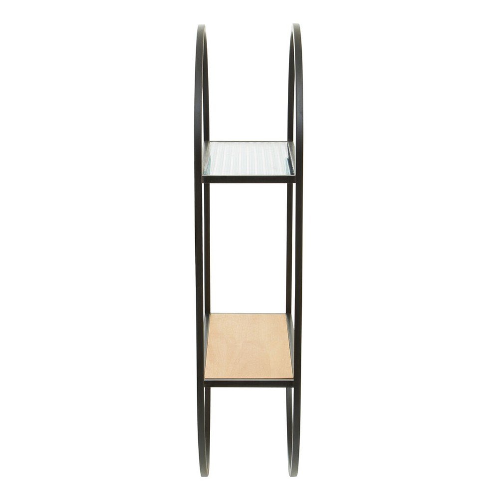Czarna/w naturalnym kolorze wielopoziomowa metalowa półka 35 cm Mataram – Premier Housewares (zdjęcie 4)