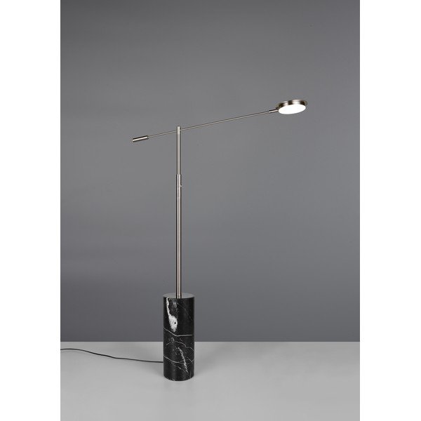 Lampa stojąca LED w czarno-srebrnym kolorze (wysokość 145 cm) Fiore – Trio Select-image-2