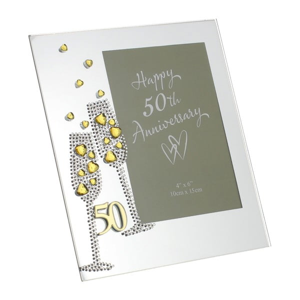 Ramka na zdjęcie z okazji 50 rocznicy ślubu Celebrations, zdjęcie 10x15 cm