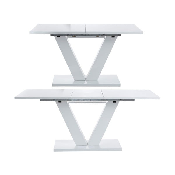 Biały stół rozkładany Støraa Aaron, 140x90 cm-image-2