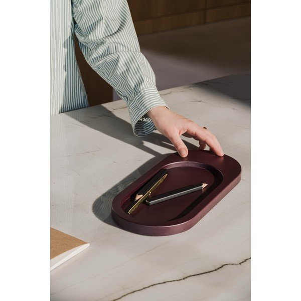 Drewniana taca dekoracyjna 15x32 cm Tenu – noo.ma-image-2