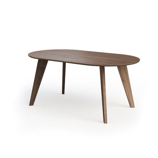 Stół z blatem w dekorze orzecha 100x180 cm Lago – TemaHome-image-3