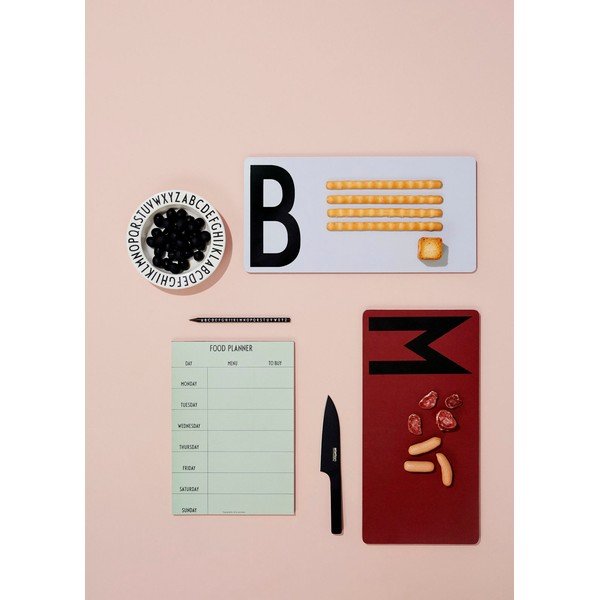 Zielony tygodniowy planer posiłków Design Letters Food-image-1