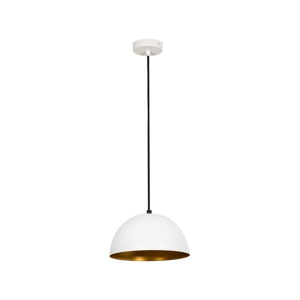 Biało-złota lampa wisząca Avona-image-1