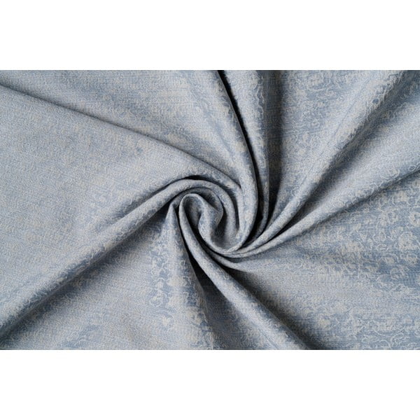 Niebiesko-szara zasłona 140x260 cm Marciano – Mendola Fabrics