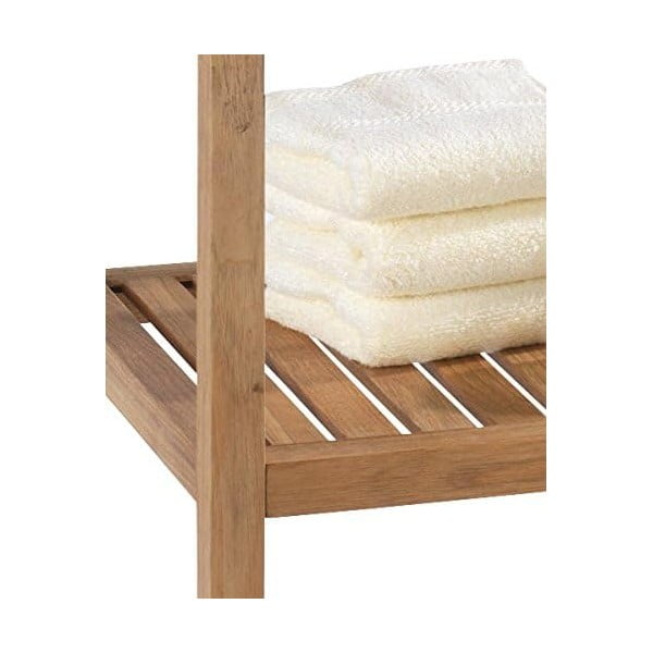 Regał łazienkowy z litego drewna orzechowego 36x112 cm Norway – Wenko-image-3