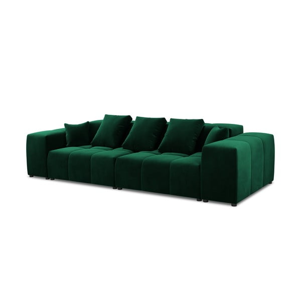 Zielona aksamitna sofa 320 cm Rome Velvet – Cosmopolitan Design-image-2