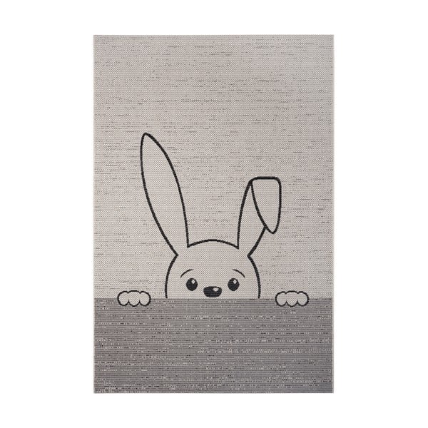 Kremowy dywan dla dzieci Ragami Bunny, 120x170 cm