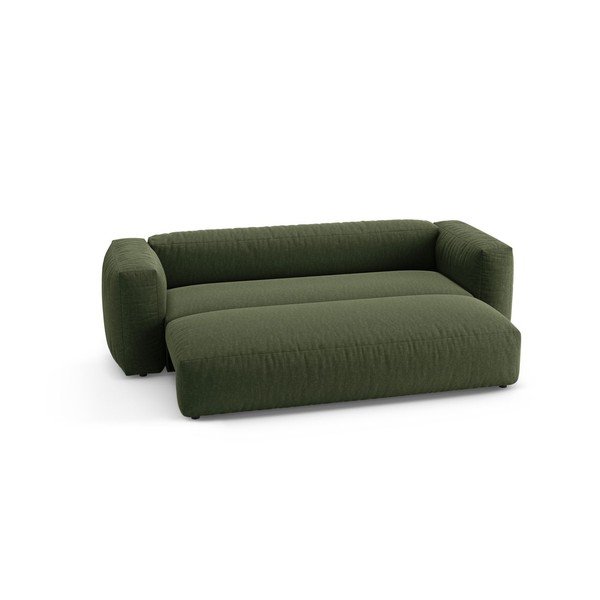 Zielona rozkładana sofa modułowa 264 cm – Micadoni -image-4