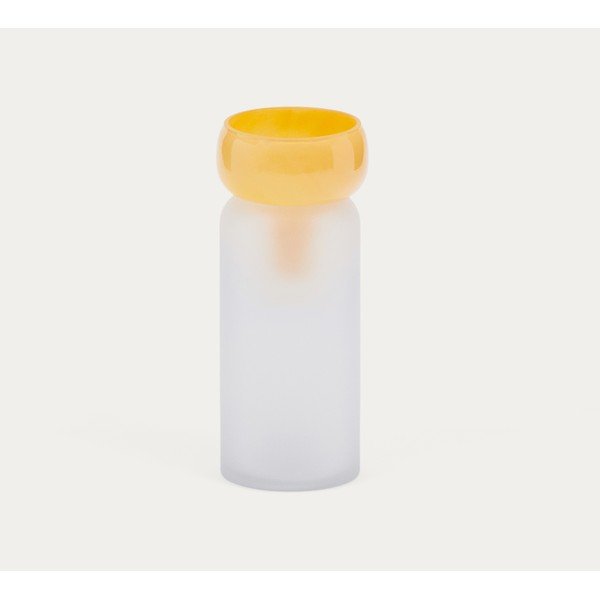 Żółty szklany wazon (wysokość 30,5 cm) Kelse – Kave Home-image-4