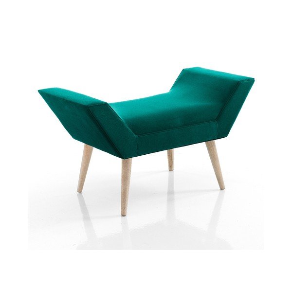 Zielony stołek Tomasucci Tank Velvet