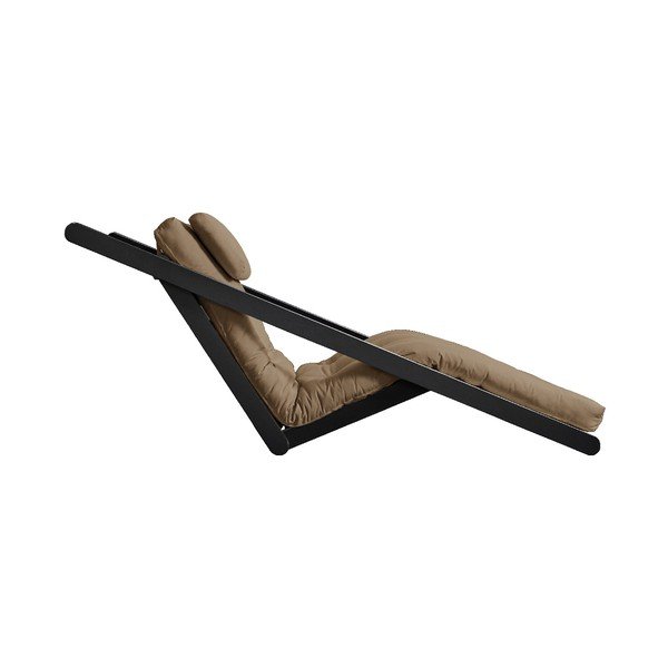 Sofa rozkładana z brązowym pokryciem Karup Design Figo Black/Mocca-image-4
