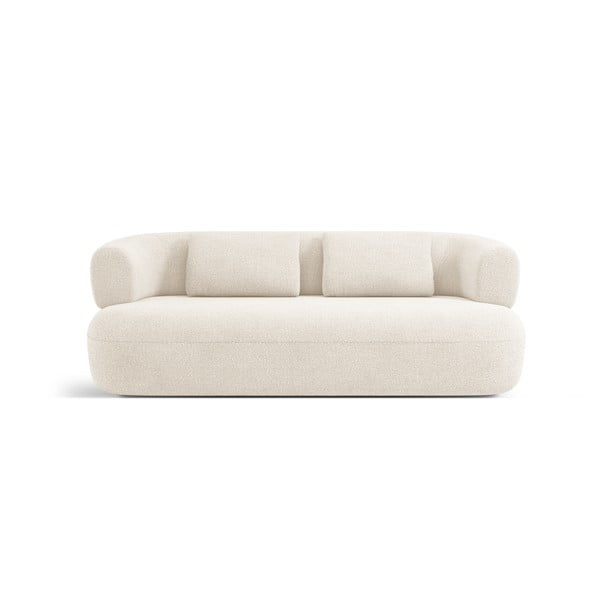 Beżowa sofa z materiału bouclé 178 cm Jenny – Micadoni Home