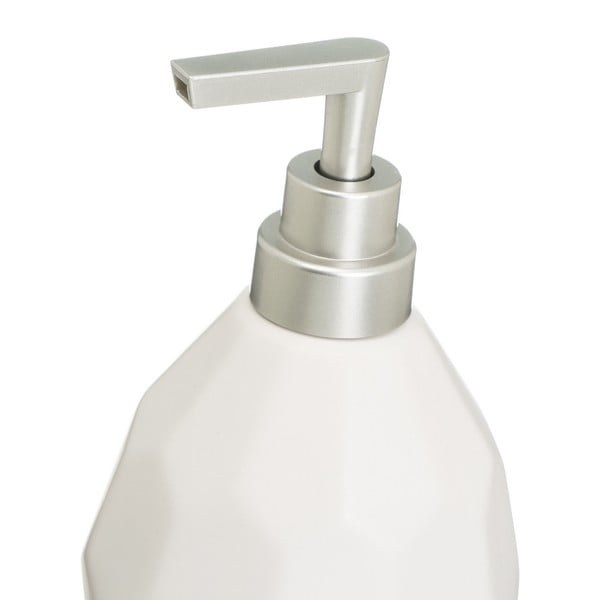 Biały zestaw ceramicznych akcesoriów łazienkowych – Casa Selección-image-2