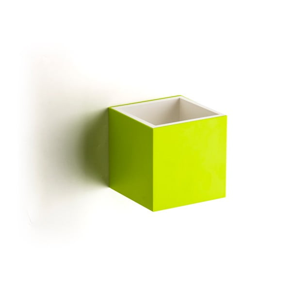 Pudełko naścienne QUALY Pixel Box, zielone