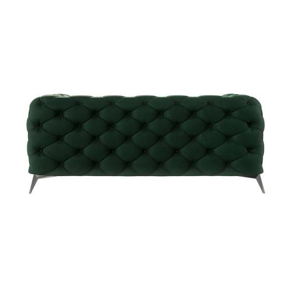 Ciemnozielona aksamitna sofa 185 cm Chelsea – Ropez-image-2