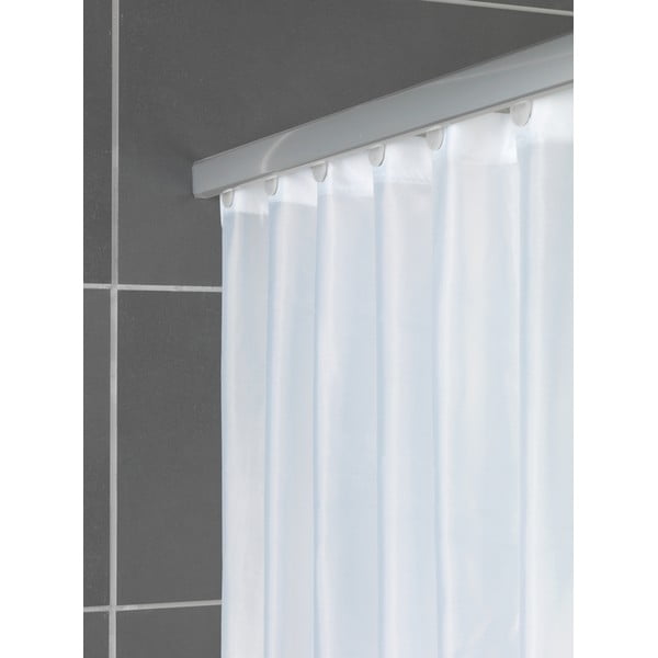 Drążek na zasłonę prysznicową w kolorze srebra z połyskiem 75 - 125 cm Era – Wenko-image-1