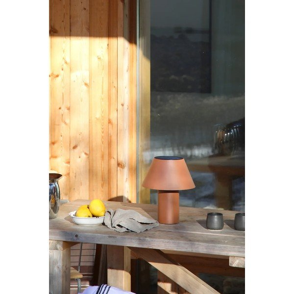 Lampa zewnętrzna stołowa LED ze ściemniaczem solarna/na USB ø 25 cm Vivo – Markslöjd-image-3