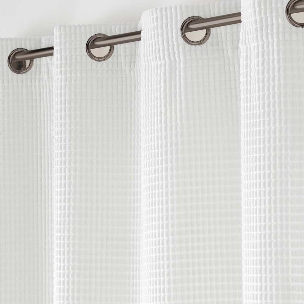 Biała aksamitna zasłona 140x260 cm Swing – douceur d'intérieur (zdjęcie 3)