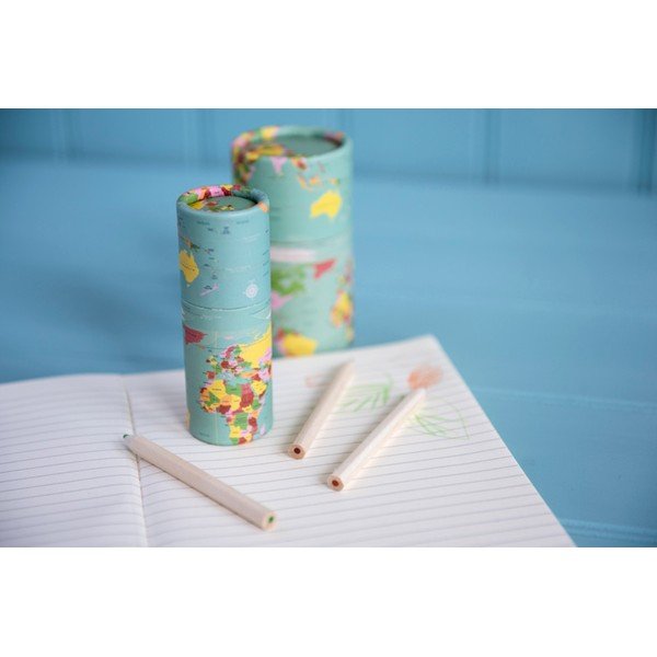 Zestaw 12 kredek Rex London World Map-image-3