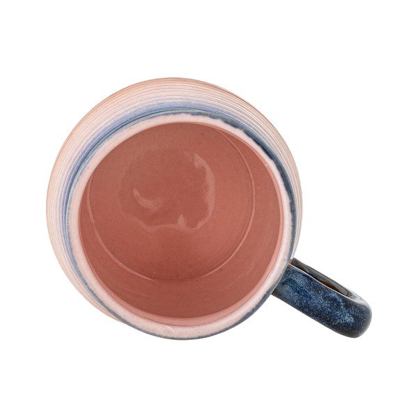 Niebieskie/pomarańczowe kubki zestaw 4 szt. ceramiczne 200 ml Tatum – Bloomingville-image-4