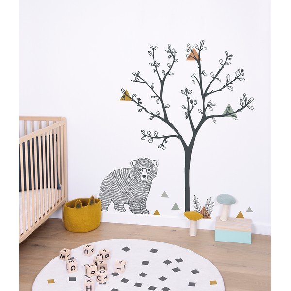 Naklejka dziecięca 47x40 cm Bear – Lilipinso-image-1