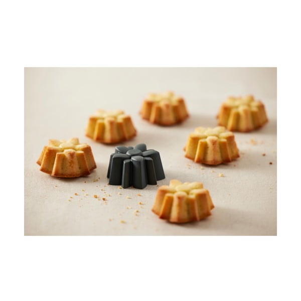 Silikonowe formy do pieczenia muffinów zestaw 6 szt. ø 7 cm Flower – Blomsterbergs-image-3