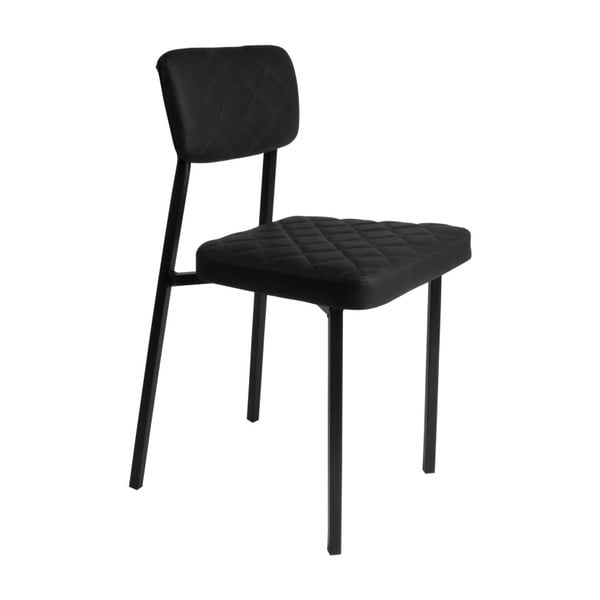 Czarne krzesło Leitmotiv Retro