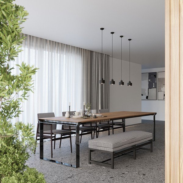 Czarna lampa wisząca ø 12 cm Alastro – Sollux-image-2