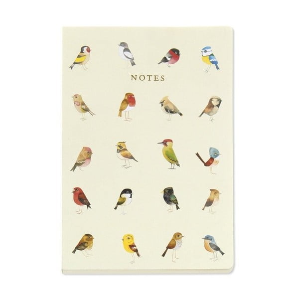 Notes A5 Go Stationery Songbirds