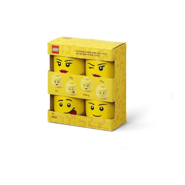 Plastikowe pojemniki dla dzieci zestaw 4 szt. Multi-Pack – LEGO®-image-3