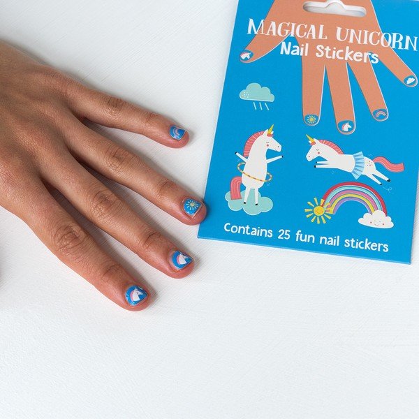 Zestaw kreatywny Magical Unicorn – Nail stickers – Rex London-image-1