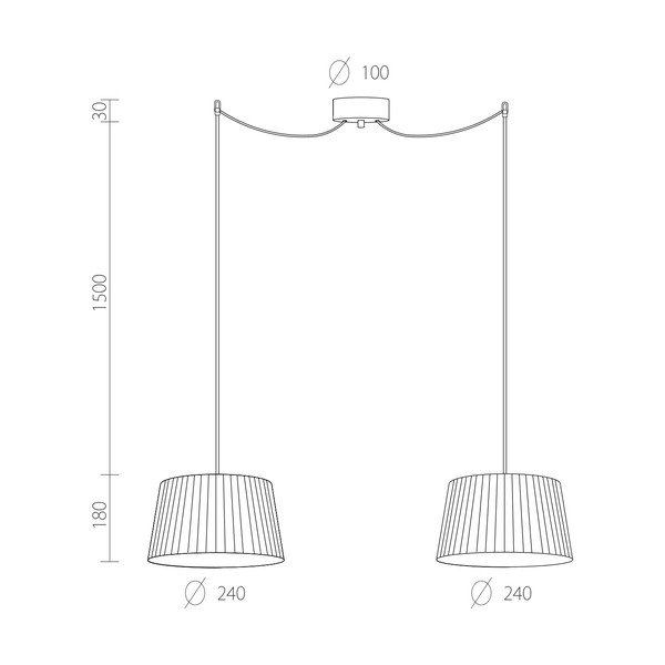 Lampa wisząca Sotto Luce KAMI Elementary S 2S-image-2