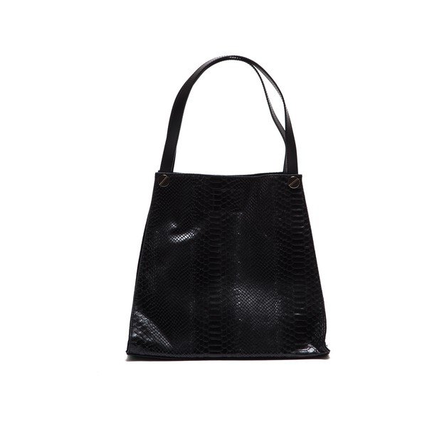 Skórzana torebka Anna Luchini 8038 Nero-image-2