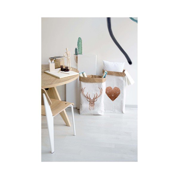 Torba papierowa z papieru z recyklingu Really Nice Things Most Deer-image-1