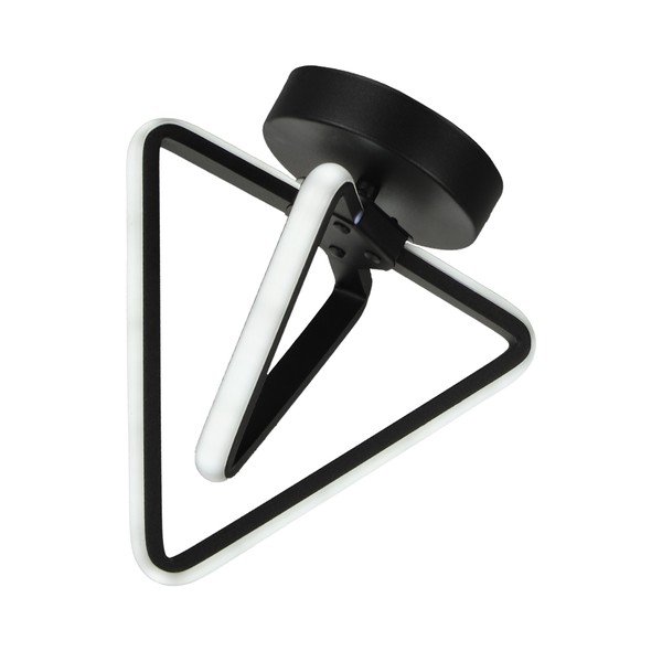 Czarna metalowa lampa sufitowa LED Baris – Squid Lighting-image-3