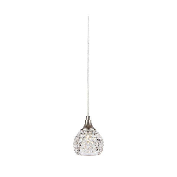 Szklana lampa wisząca w kolorze matowego srebra ø11,5x14,5 cm Clear – Markslöjd