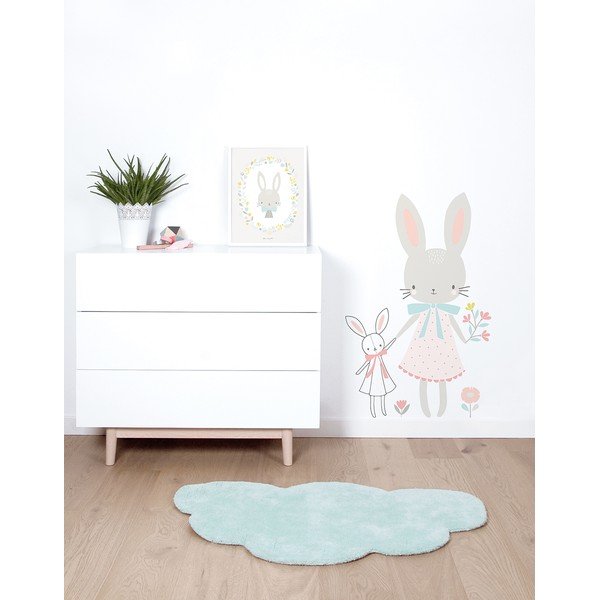 Naklejka dziecięca 58x90 cm Little Miss Rabbit – Lilipinso-image-2