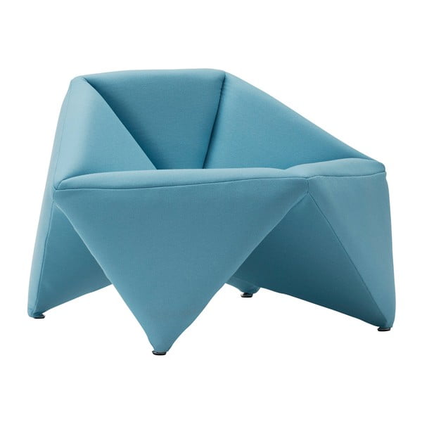 Niebieski fotel Softline Fold