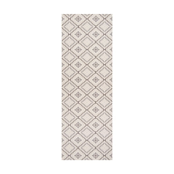 Biały chodnik White Label Nori, 100x65 cm