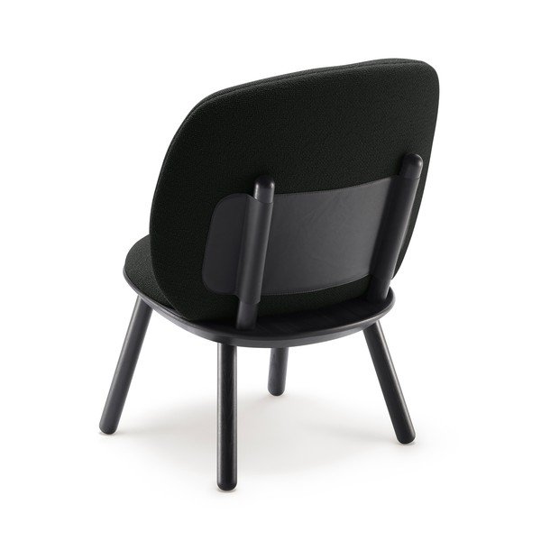 Czarny wełniany fotel EMKO Naïve-image-2