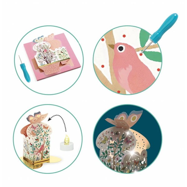 Zestaw DIY Djeco Nocne lampiony-image-2