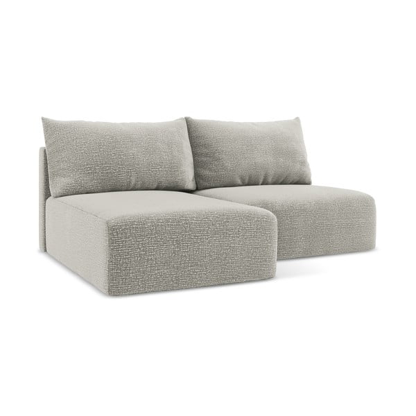 Jasnoszary rozkładany/ze schowkiem narożnik (lewostronny) Kalena – Makamii-image-1