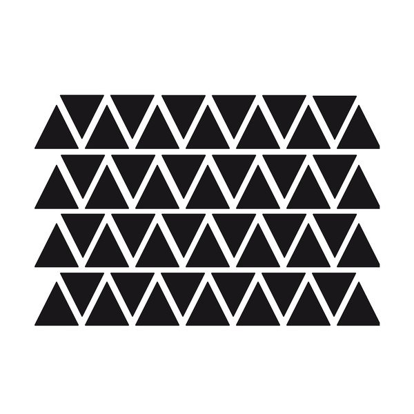 Zestaw 50 naklejek Ambiance Triangles-image-1