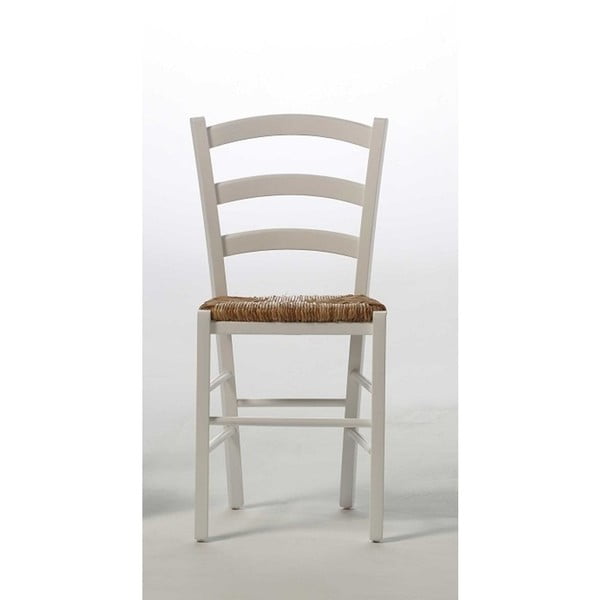 Białe krzesło z drewna sosnowego SOB Palerma