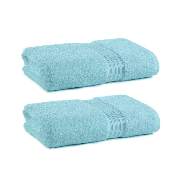 Zestaw 2 ręczników Indulgence Victoria Sky, 41x71 cm
