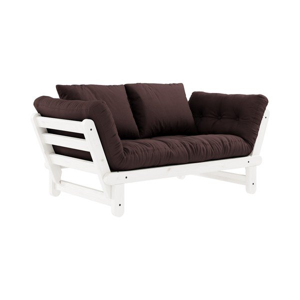 Sofa rozkładana Karup Design Beat White/Brown-image-3