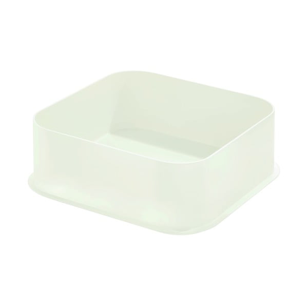 Biały pojemnik iDesign Eco, 21,3x21,3 cm